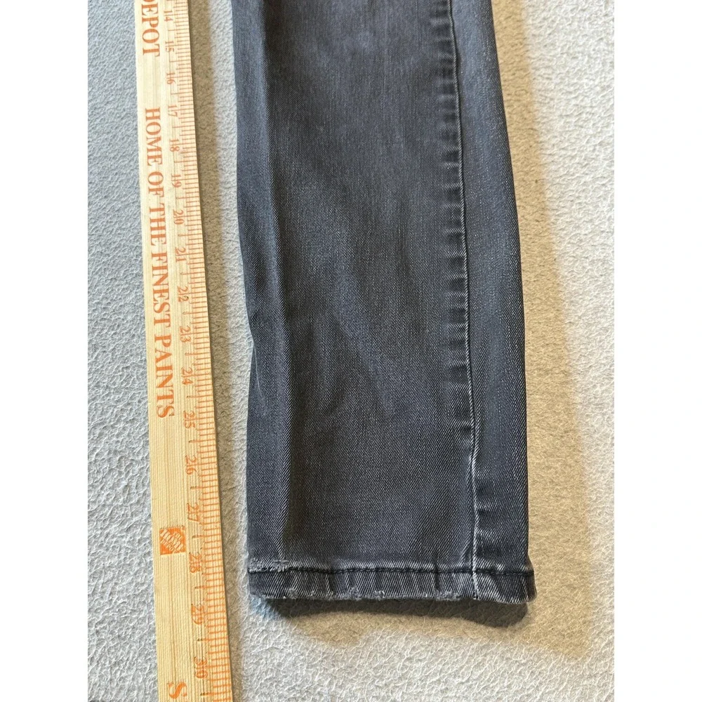 Levi's 512 Jeans Mens 31x29 Black Slim Taper Stretch Distressed‎ PC9 28833-0787
